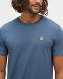 TenTree Mens Baker T-Shirt- Blue Horizon Heather