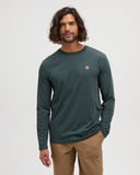 TenTree Baker Longsleeve- Dark Forest Green