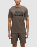 TenTree Road Trip T-Shirt - Timber/Meteorite Black