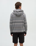 TenTree Woodrow Hoodie - Meteorite Black Multi Stripe
