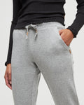 Tentree Fleece Bamone Sweatpants - Harbour Grey Heather