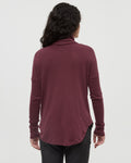 Tentree Highwood Turtleneck - Deep Burgundy