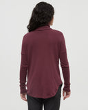 Tentree Highwood Turtleneck - Deep Burgundy