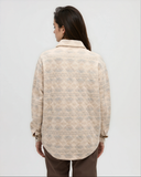 TenTree Dunes Shacket-Pale Oak Heather