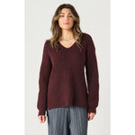 Dex LS Textured Tunic Sweater