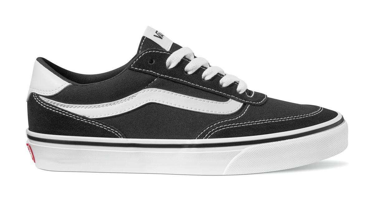 black and white vans size 4.5