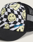 Vans Kids Twisted Trucker Hat - Black