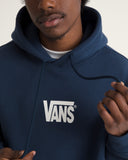 VANS Logo Pullover Hoodie- Classic Blue