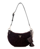 GUESS Katie Convertible Shoulder Bag- Espresso