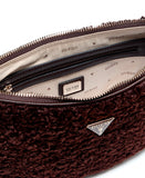 GUESS Katie Convertible Shoulder Bag- Espresso