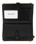 Guess Eco Gloriana Slg Dbl Zip Organizer - Black