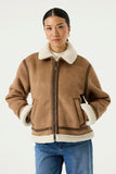 Garcia Womens Jacket- Brown