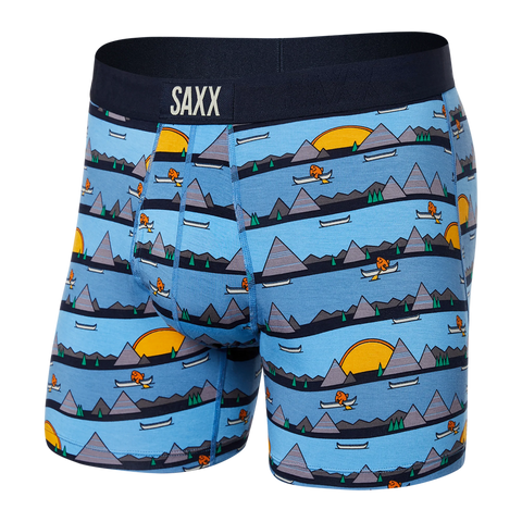 Saxx Ultra Boxer Brief - Lazy River Blue