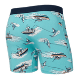 Saxx Ultra Boxer Briefs / Sharkski Turquoise