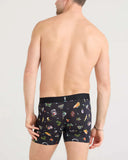 Saxx DT Cooling Cotton Boxer Brief - Gamer's Paradise Black