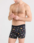 Saxx DT Cooling Cotton Boxer Brief - Gamer's Paradise Black