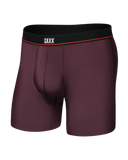 SAXX Essential Cotton Boxer Brief- Maroon