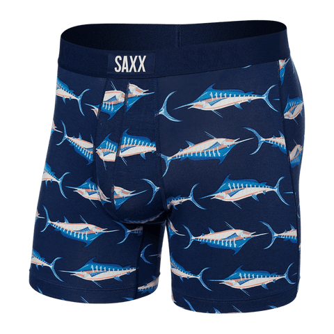 Saxx Vibe Briefs / Marlin Matrix - Midnight