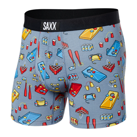 Saxx Vibe Boxer Brief - Beer Olympics