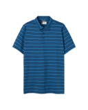 Saxx DropTemp All Day Cooling Polo - Dark Denim Stripe