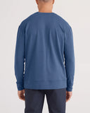 Saxx 3Six Five LS Crew - Washed Indigo