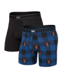 Saxx Daytripper BB Fly 2PK - Nose So Brite/Black