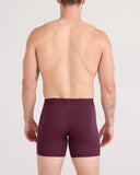 Saxx Men's Vibe Xtra BB Fly 2PK - Maroon/Washed Indigo