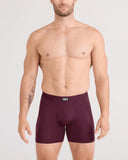 Saxx Men's Vibe Xtra BB Fly 2PK - Maroon/Washed Indigo