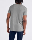 Saxx Snooze Short Sleeve Tee - Dark Grey Heather