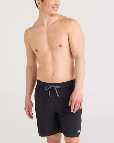 Saxx Men's Oh Buoy 2N1 Volley 7' - Black