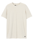 SAXX Drop Temp Cooling Cotton Tee- Steel Heather