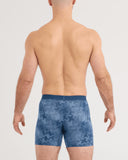 SAXX Vibe Xtra Soft Comfort Boxer Brief Fly 2 Pack- Frenetic Tweed/Maritime