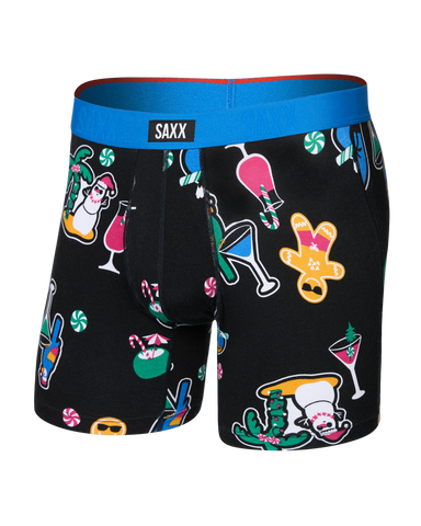 Saxx Vibe Xtra BB Fly - Island Holiday Black