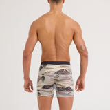 SAXX- Vibe Xtra Soft Comfort Boxer Brief Fly- Scenic Desert/Neutral Grey