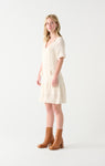 Dex Pointelle Knit Dress