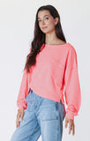 Dex Sweatshirt - Bright Coral