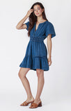 Dex Denim Dress - Medium Indigo