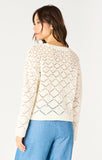 Dex Crochet Sweater - Ecru