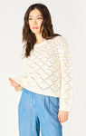 Dex Crochet Sweater - Ecru