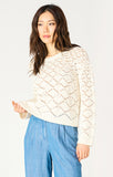 Dex Crochet Sweater - Ecru