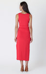 Dex Knot Dress - Scarlet