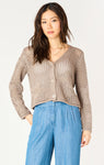 Dex Longsleeve Cardigan - Taupe