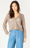 Dex Longsleeve Cardigan - Taupe