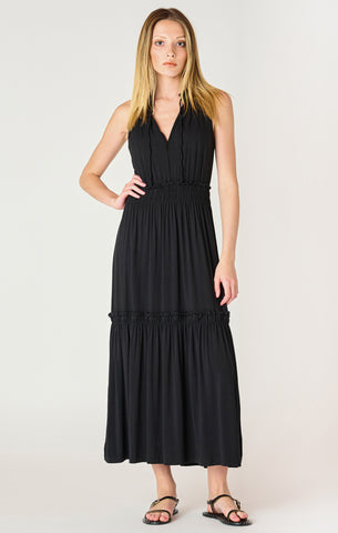 Dex  Midi Dress - Black