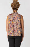 Dex Women's Wrap Blouse - Harvest Paisley
