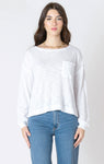 Dex Women's Crew Neck Sweatshirt - White