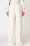 Room 34 Women's Wide Leg Jogger - Cake Batter
