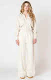 Room 34 Women's Wide Leg Jogger - Cake Batter