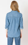 Dex Women's Denim Shirt - Medium Indigo