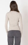 Dex Women's Crew Neck Tee - Light Heather Taupe